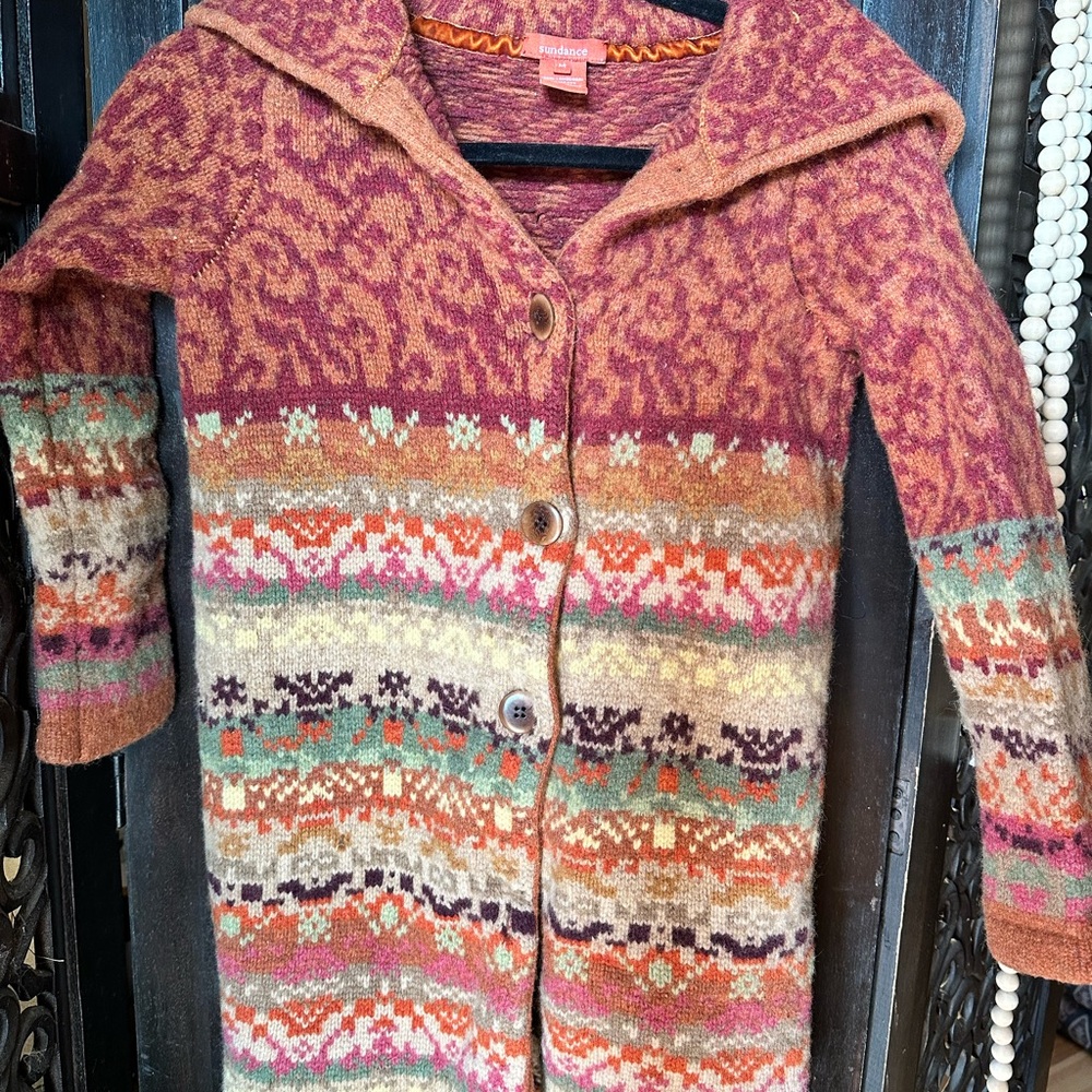 Sundance Lambswool Cardigan